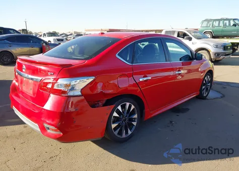 2018 Nissan Sentra Sr z USA, uszkodzony, nr VIN 3N1AB7AP5JY201325